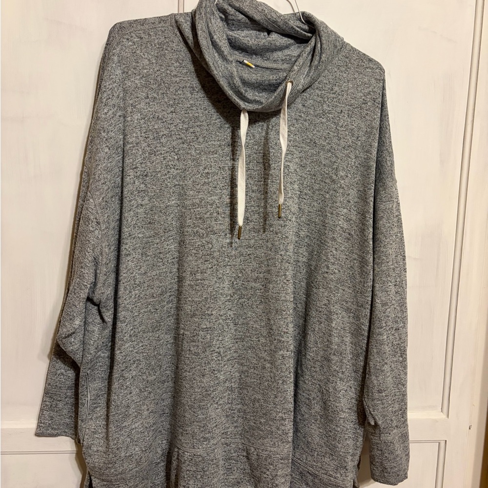 Heather Gray Knit Sweater